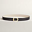 View: , Bride d'Apparat belt buckle & Reversible leather strap 32 mm