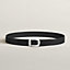 View: , Bride d'Apparat belt buckle & Reversible leather strap 32 mm