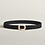 View: , Bride d'Apparat belt buckle & Reversible leather strap 32 mm