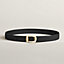 View: , Bride d'Apparat belt buckle & Reversible leather strap 32 mm
