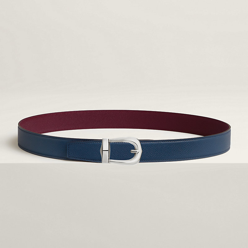 Bride d'Apparat belt buckle & Reversible leather strap 32 mm