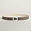 Bride d'Apparat belt buckle & Reversible leather strap 32 mm, view 1 of 4