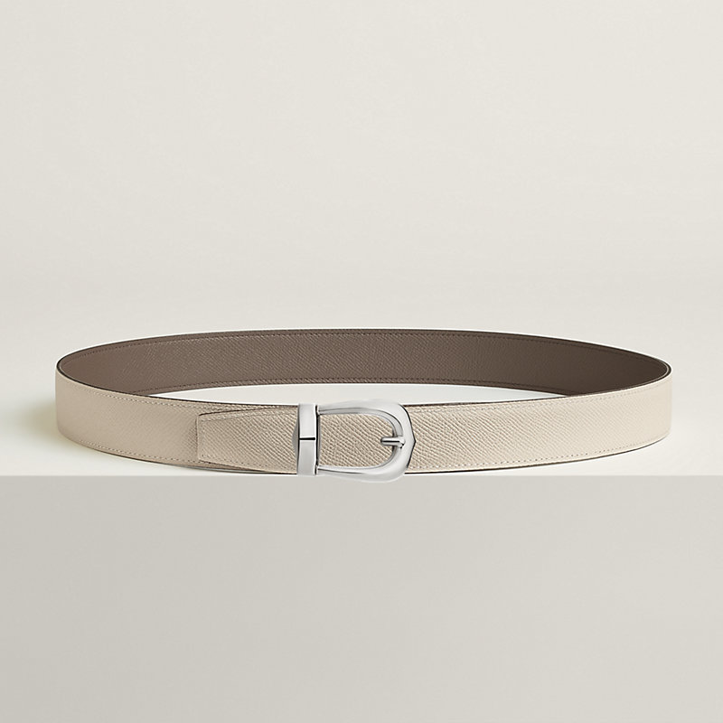 Bride d'Apparat belt buckle & Reversible leather strap 32 mm