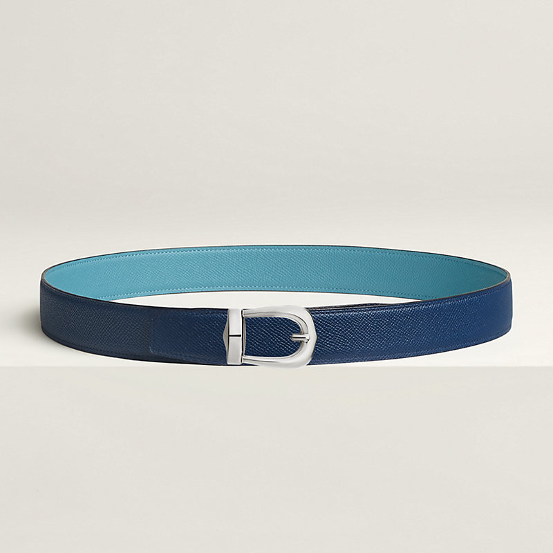 Bride d'Apparat belt buckle & Reversible leather strap 32 mm