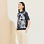"Brides de Gala en Fleurs" short-sleeve twillaine sweater, view 1 of 4