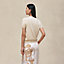 "Brides de Gala Gold" short-sleeve sweater, View: Worn, worn, view 3 of 5