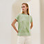 View: Worn, "Brides de gala" short-sleeve sweater
