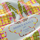 View: Detail, Brides de Gala Tartan scarf 45