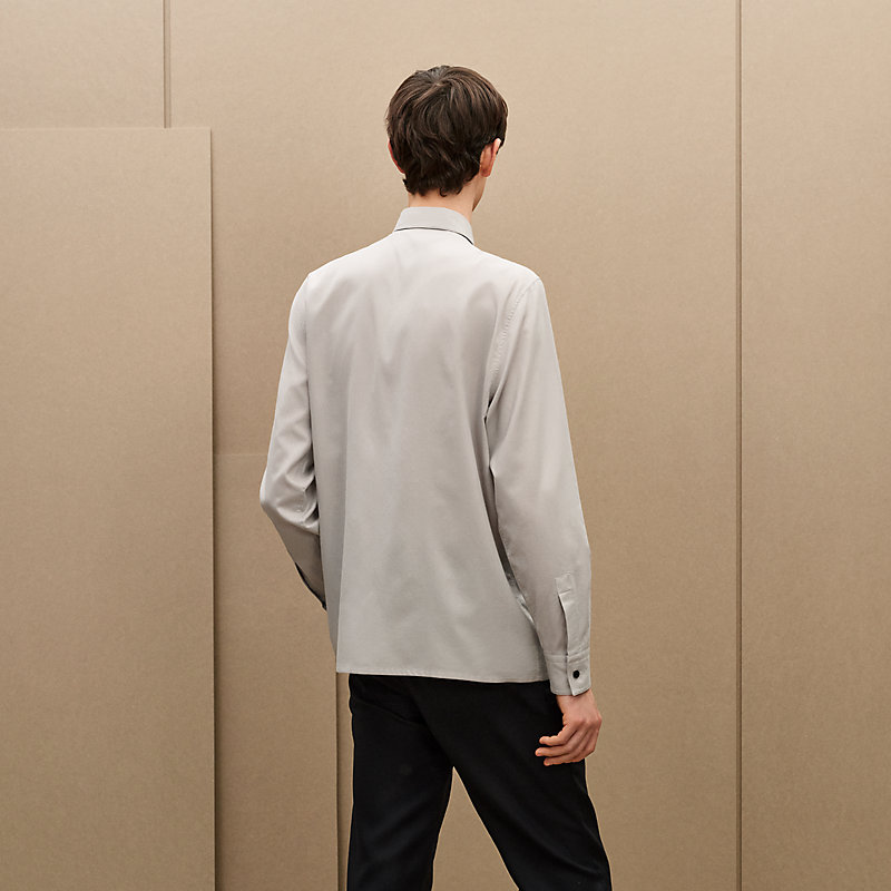 “Broderie cheval”Louis衣领直筒衬衫, 视图: , 当前为第4张（共7张）