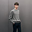 “Broderie coccinelle”圆领山羊绒针织衫, 视图: 图片：产品佩戴, worn, 当前为第2张（共5张）