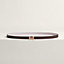 View: , Bubble belt buckle & Reversible leather strap 13 mm
