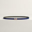 View: , Bubble belt buckle & Reversible leather strap 13 mm
