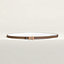 View: , Bubble belt buckle & Reversible leather strap 13 mm