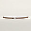 View: , Bubble belt buckle & Reversible leather strap 13 mm