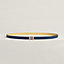 View: , Bubble belt buckle & Reversible leather strap 13 mm