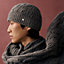 View: Worn, Cable Maillons beanie