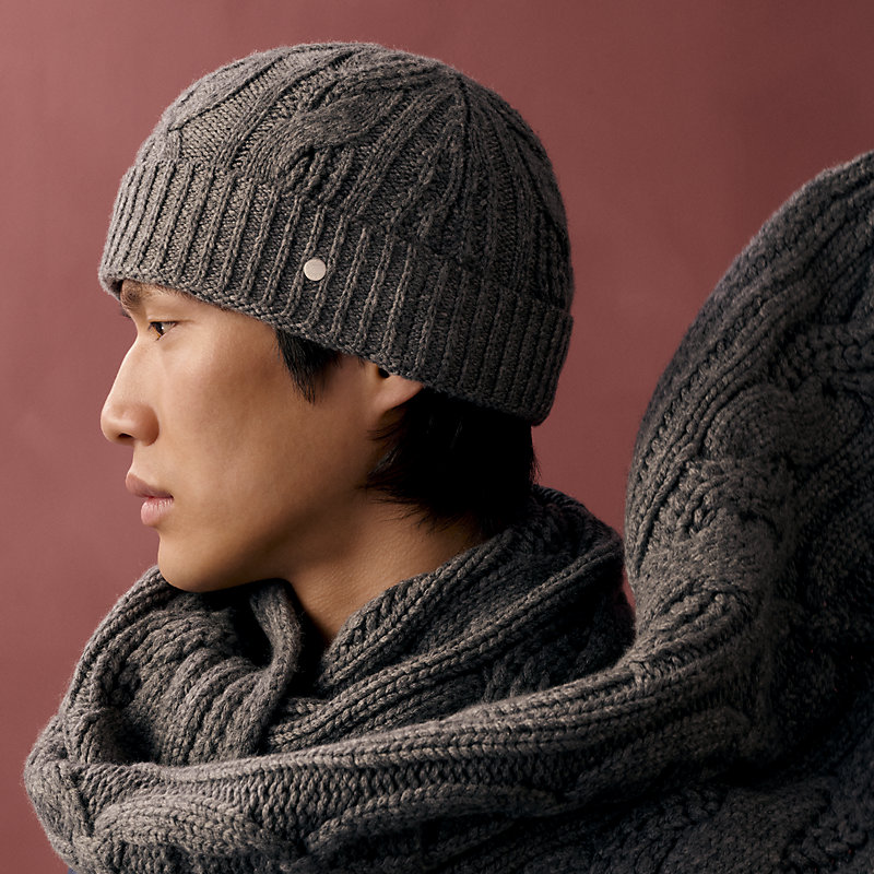 Cable Maillons beanie