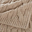 View: Detail, Cables Maillons scarf