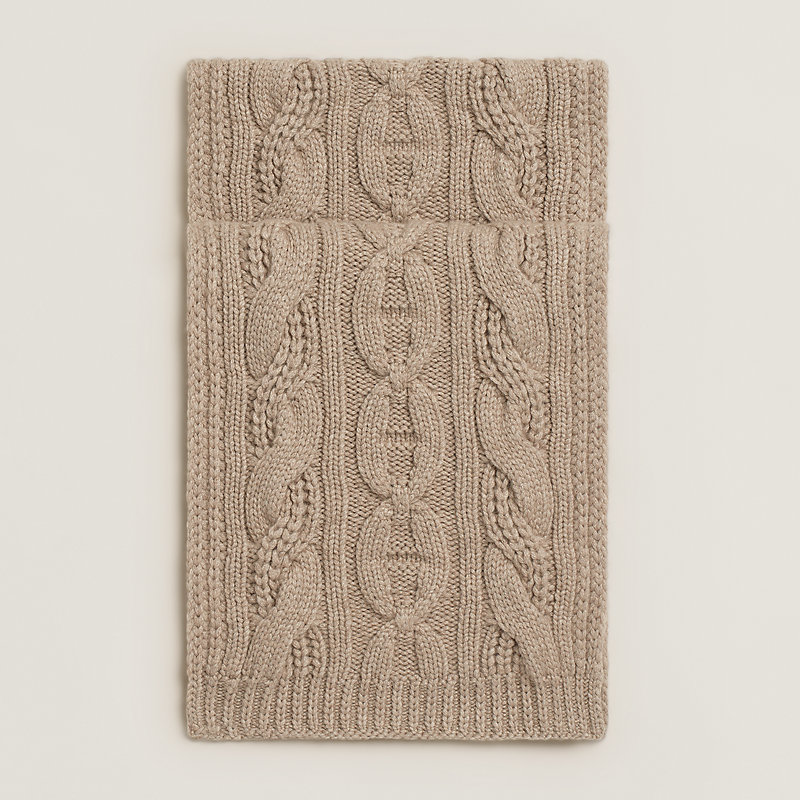 Cables Maillons scarf