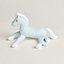 View: side, Cabriole horse plush