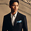 View: Worn, Caducee Rock pocket square 45