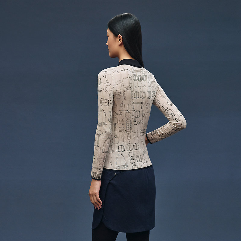 "Cahier du Colporteur" cardigan , View: , view 3 of 5