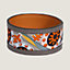 View: front, Calfskin and silk bracelet, PM