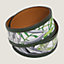 View: front, Calfskin and silk bracelet, PM