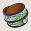 View: front, Calfskin and silk bracelet, PM