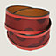 View: front, Calfskin and silk bracelet, PM