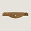 View: front, Calfskin frisbee