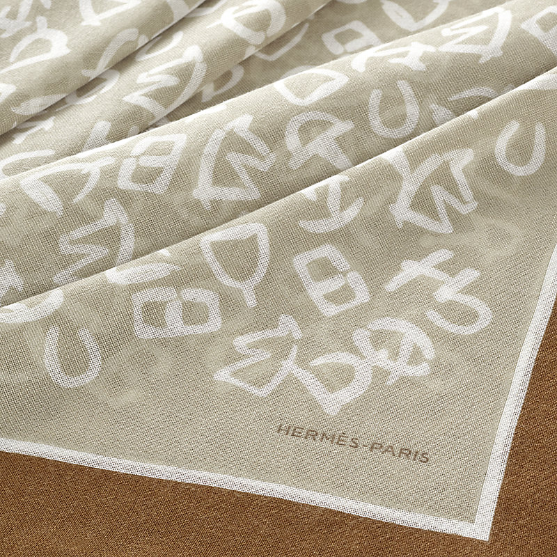 Calligraphie Equestre scarf 140