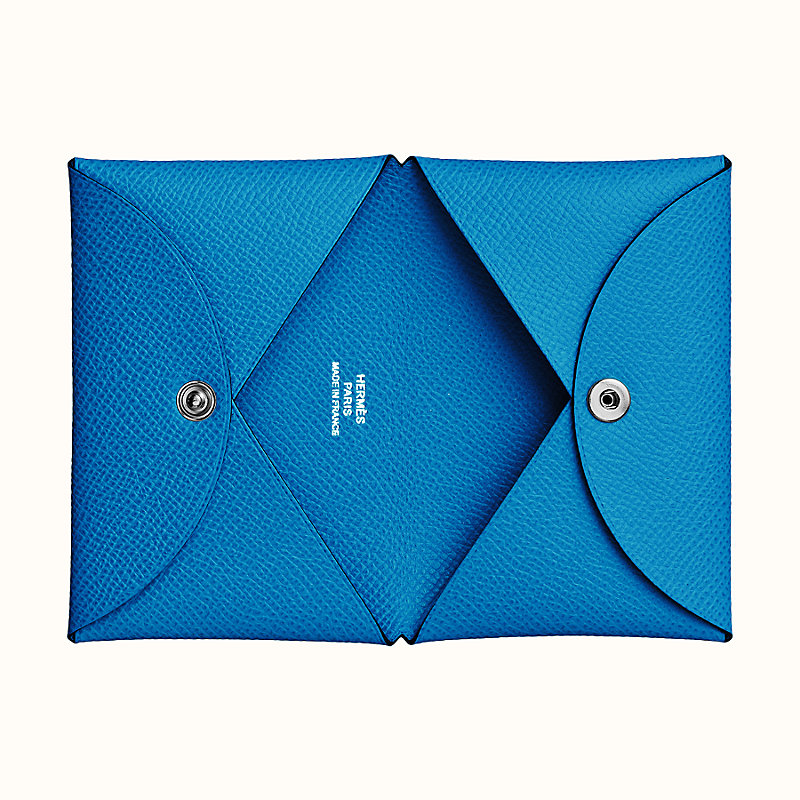 hermes epsom calvi card case