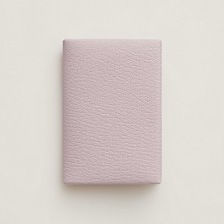 【手元在庫】HERMES ミニウォレット Calvi Duo Compact Rose aza 手元在庫】HERMES ミニウォレット Calvi Duo Compact Rose aza