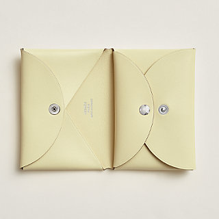 ◆希少なオーストリッチ◆HERMES Calvi card holder カード入れ Calvi card holder | Hermès USA