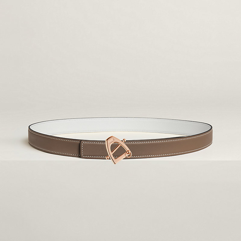 Canaille belt buckle & Reversible leather strap 24 mm