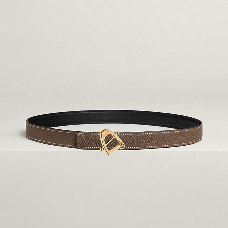 Canaille belt buckle & Reversible leather strap 24 mm