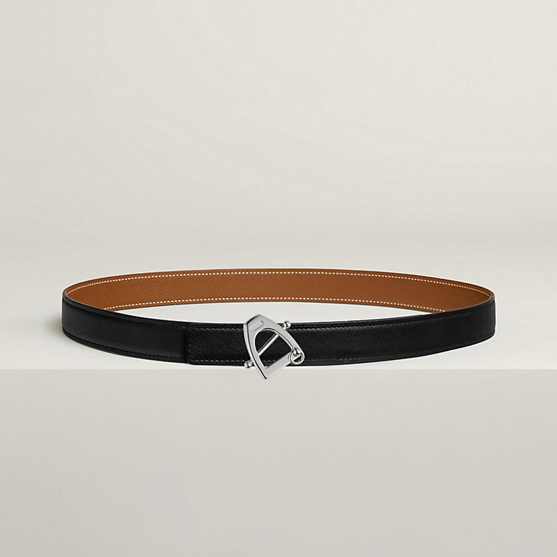 Canaille belt buckle & Reversible leather strap 24 mm