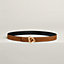 Canaille belt buckle & Reversible leather strap 24 mm, view 2 of 3