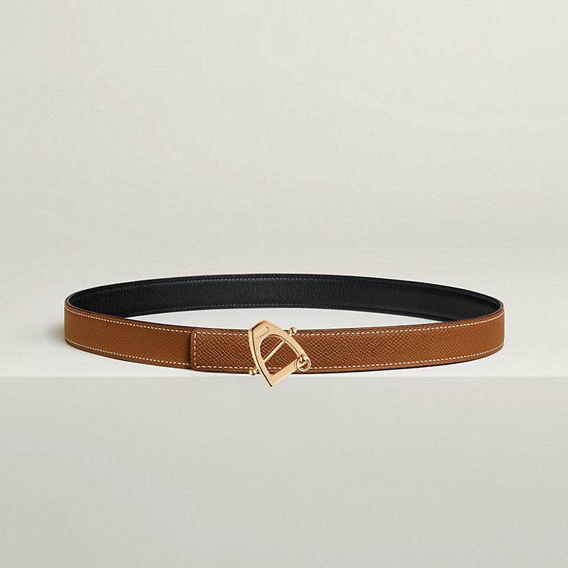 Canaille belt buckle & Reversible leather strap 24 mm