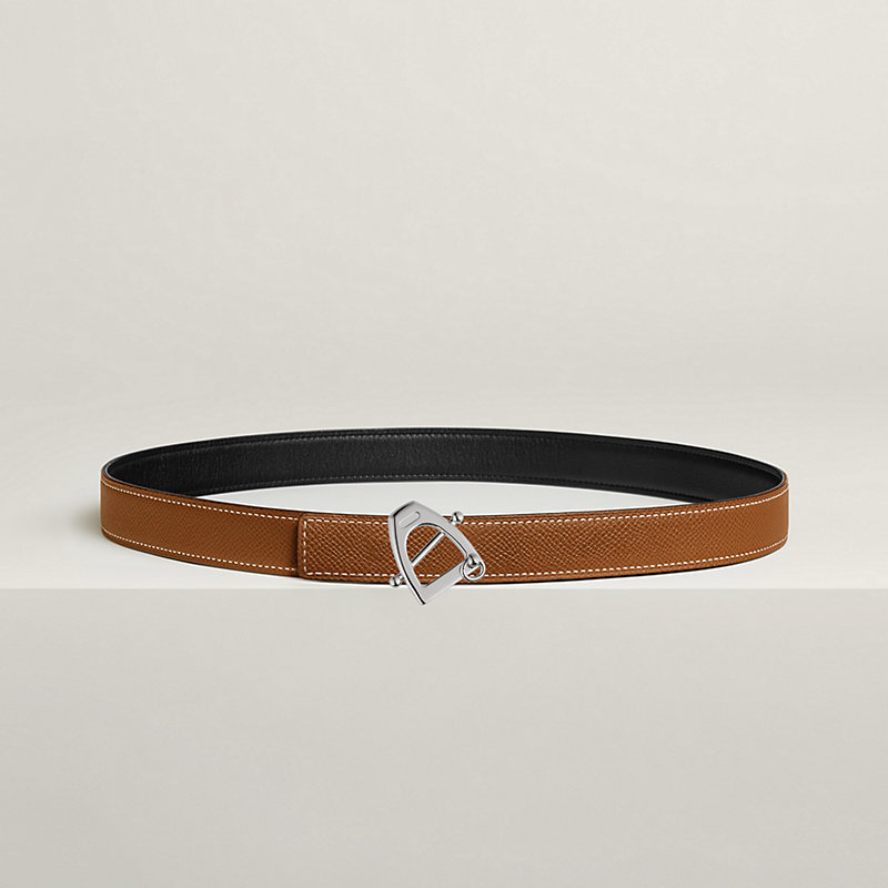 Canaille belt buckle & Reversible leather strap 24 mm
