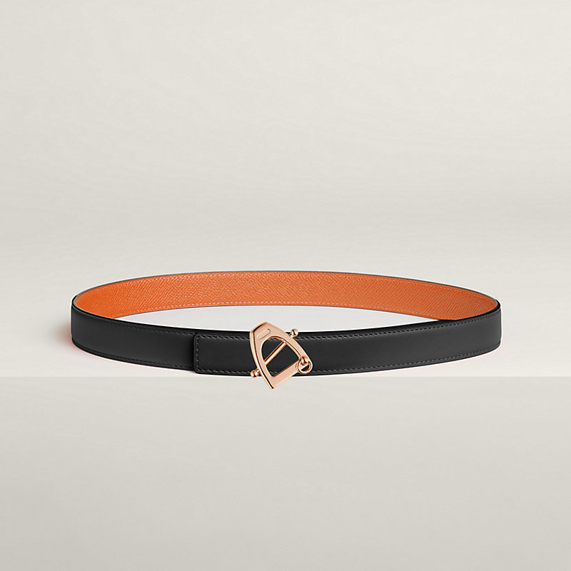 Canaille belt buckle & Reversible leather strap 24 mm