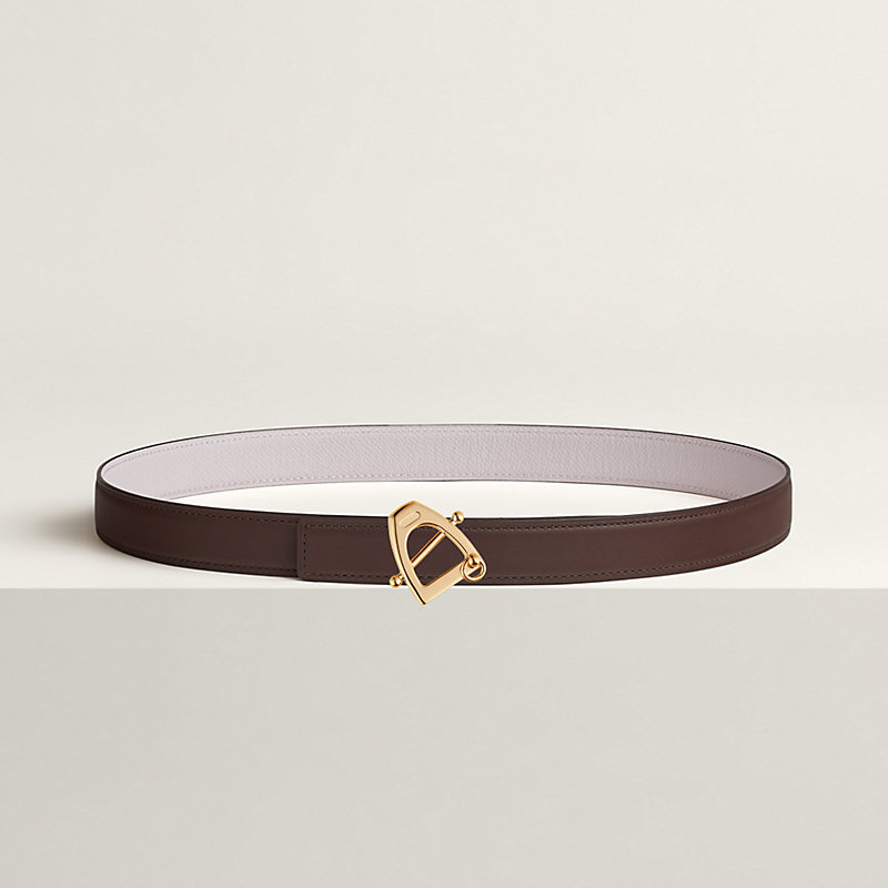 Canaille belt buckle & Reversible leather strap 24 mm