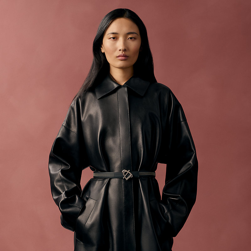 Canaille皮带扣 & Hermès sur Mer双面皮腰带24毫米