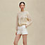 View: Worn, "Candy Libris" long-sleeve twillaine sweater
