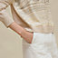 View: Worn, "Candy Libris" long-sleeve twillaine sweater