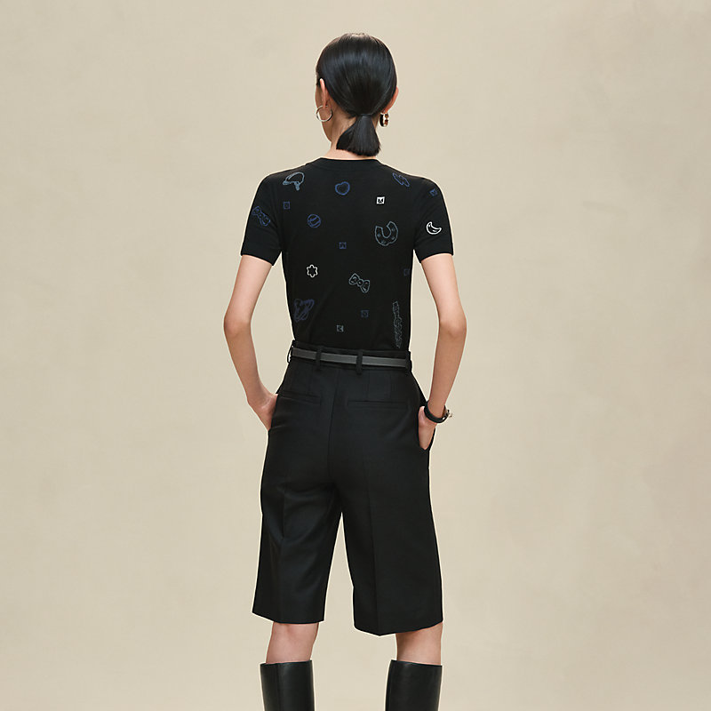 "Candy Libris" short-sleeve sweater
