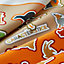 Caracteristick double face scarf 90, view 6 of 6