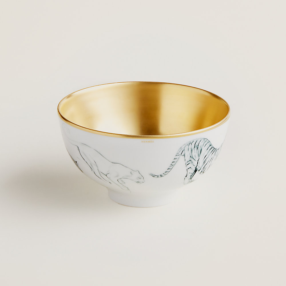 Carnets d'Equateur gold bowl, medium model | Hermès Mainland