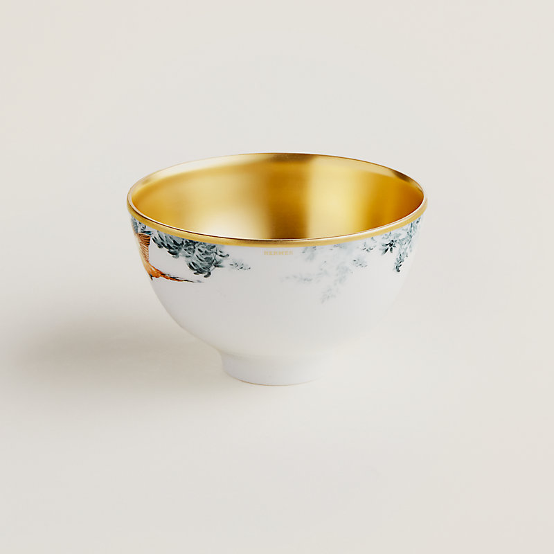 Carnets d’Equateur gold bowl, small model